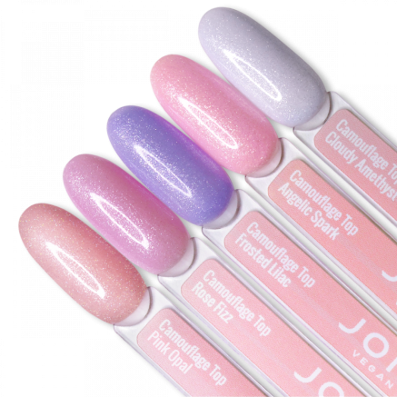 Камуфлюючий топ для гель-лаку Rose Fizz JOIA vegan, 8 мл