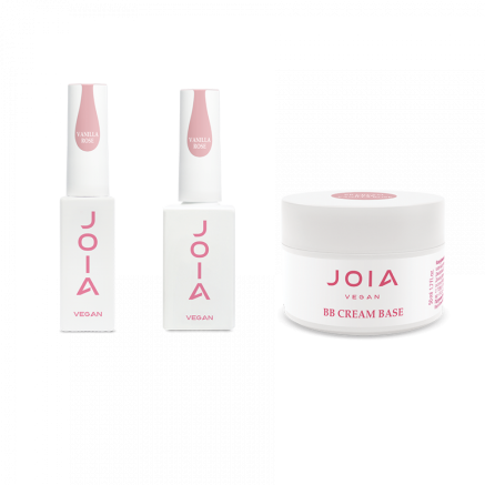 Камуфлююча база BB cream base Vanilla Rose, JOIA vegan, 50 мл