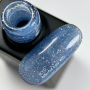 NAILSOFTHENIGHT Reflective base 05 камуфлююча світловідбиваюча база з голографічними блискітками (насичено-блакитна), 10 мл