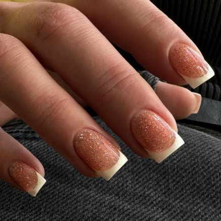 NAILSOFTHENIGHT Reflective base 08 камуфлююча світловідбиваюча база з шимером (персикова), 10 мл