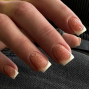 NAILSOFTHENIGHT Reflective base 08 камуфлююча світловідбиваюча база з шимером (персикова), 10 мл