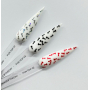 NAILSOFTHEDAY FUN! top 02 — фінішне покриття для нігтів з червоним арт-декором , без липкого шару, 10 мл