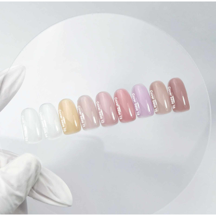 Nailsoftheday Cover base 12 — ніжне бежево-рожеве базове покриття для нігтів, 10 ml