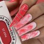 SOLD OUT NAILSOFTHEDAY Color of the month March 2025 Samba — колір місяця насичений лососево-кораловий з рожевим підтоном, що перекривається в один шар, 10 мл
