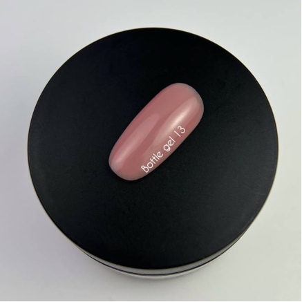 NAILSOFTHEDAY Bottle gel 13 – темно-рожевий надміцний гель для укріплення нігтів, 30 мл