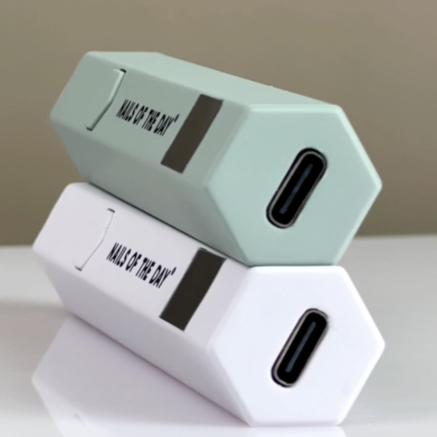 NAILSOFTHEDAY Nail lamp — White, ліхтарик для верхніх, нижніх форм