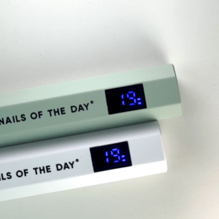 NAILSOFTHEDAY Nail lamp — White, ліхтарик для верхніх, нижніх форм