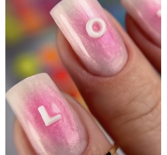 NAILSOFTHENIGHT Cиликоновые буквы для ногтей
