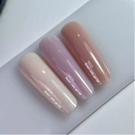 NAILSOFTHEDAY Smart Jelly gel 09 — молочно–бежевий будівельний гель желе для нігтів, 15 г