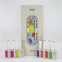 Колекція Summer 2025 gel polish в коробці Nailsoftheday — 7 трендових літніх відтінків гель-лаків для нігтів + БРЕНДОВАНЕ ПАКУВАННЯ У ПОДАРУНОК для анпакінгу