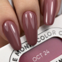 SOLD OUT — NAILSOFTHEDAY Color of the month October 2024 Mulenbergia — колір місяця пильно-рожевий, що перекривається в один шар, 10 мл