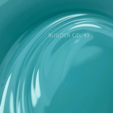 NAILSOFTHEDAY Builder gel 43 — світло-блакитний гель для нарощування нігтів, 15 мл