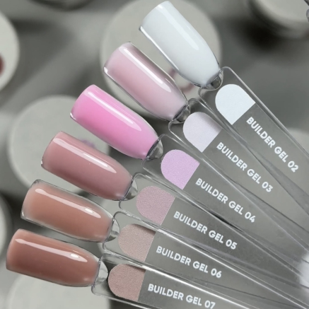 NAILSOFTHEDAY Builder Gel 01 — прозорий гель для нарощування нігтів, 15 мл