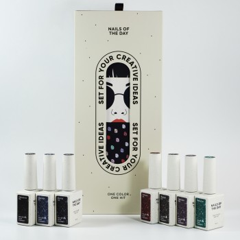 Колекція Cocktails 2025 Gel polish в коробці Nailsoftheday — 7 трендових світловідбиваючих відтінків гель-лаків для нігтів + БРЕНДОВАНЕ ПАКУВАННЯ У ПОДАРУНОК для анпакінгу Колекція Cocktails 2025 Gel polish в коробці Nailsoftheday — 7 трендових світловідбиваючих відтінків гель-лаків для нігтів + БРЕНДОВАНЕ ПАКУВАННЯ У ПОДАРУНОК для анпакінгу