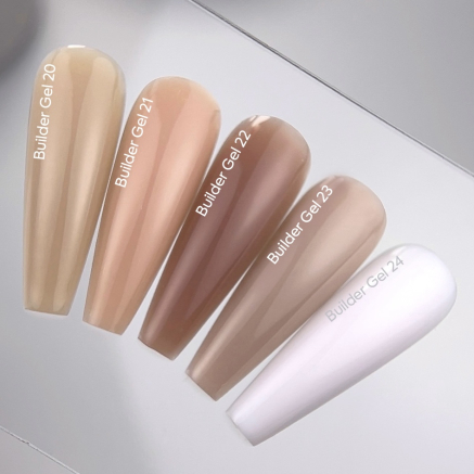 NAILSOFTHEDAY Builder Gel 21 — теплий нюдовий гель для нарощування нігтів, 30 мл