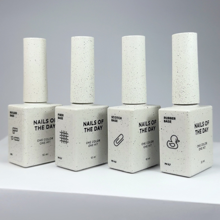 NAILSOFTHEDAY Builder base strong gel — будівельний базовий гель для нігтів, 10 мл