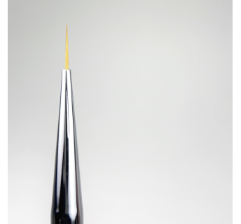 NAILSOFTHEDAY Nail Art Brush Liner — пензлик для манікюру зі зручною прозорою ручкою, лайнер 10 мм