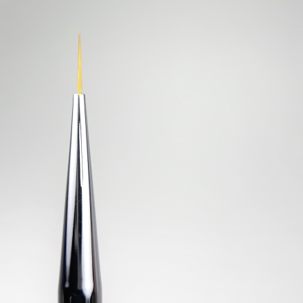 NAILSOFTHEDAY Nail Art Brush Liner — пензлик для манікюру зі зручною прозорою ручкою, лайнер 10 мм