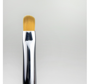 NAILSOFTHENIGHT Nail Art Brush, овал зі зручною прозорою ручкою з переливаючим ефектом