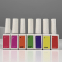 Колекція Summer 2025 gel polish в коробці Nailsoftheday — 7 трендових літніх відтінків гель-лаків для нігтів + БРЕНДОВАНЕ ПАКУВАННЯ У ПОДАРУНОК для анпакінгу
