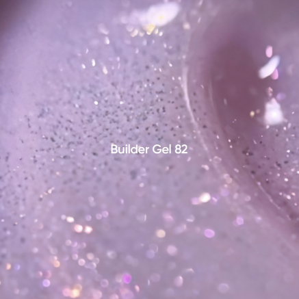 NAILSOFTHEDAY Builder gel 82 — рожевий з шиммером гель для нарощування нігтів, 15 мл