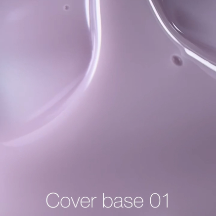 Nailsoftheday Cover base 01 — ніжно-лілове базове покриття для нігтів, 30 мл