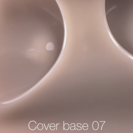 Nailsoftheday Cover base 07 — бежеве базове покриття для нігтів, 30 мл