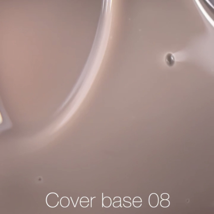 Nailsoftheday Cover base 08 — темне бежеве базове покриття для нігтів, 30 мл