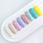 NAILSOFTHEDAY Lets special Whistledown — рожевий із золотою поталлю гель-лак для нігтів, 10 мл