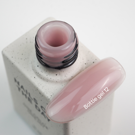 NAILSOFTHEDAY Bottle gel 12 — припилено-ліловий надміцний гель для укріплення нігтів, 10 мл