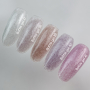 NAILSOFTHEDAY Bottle gel 40 – ліловий світловідбиваючий надміцний гель для укріплення нігтів, 10 мл