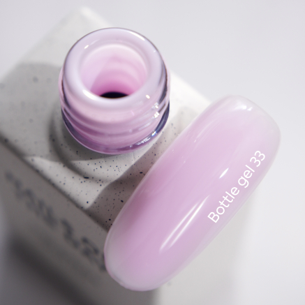 NAILSOFTHEDAY Bottle gel 33 – ніжно-рожевий надміцний гель для укріплення нігтів, 10 мл