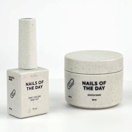 NAILSOFTHEDAY Scotch Base — професійна рідка база для натуральних нігтів, 30 мл