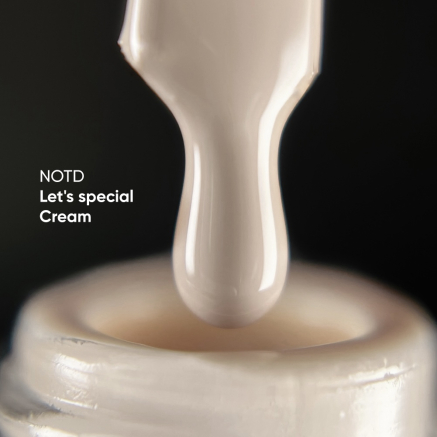 NAILSOFTHEDAY Gel polish Cream — кремовий гель-лак, що перекривається в один шар, 10 мл