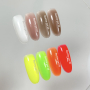 NAILSOFTHEDAY Bottle gel 30 – неоновий малиновий надміцний гель для укріплення нігтів, 10 мл