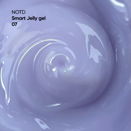 NAILSOFTHEDAY Smart Jelly gel 07 — ніжно–ліловий будівельний гель желе для нігтів, 15 гм