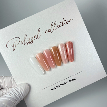NAILSOFTHEDAY Polygel nude 05 — рожевий нюдовий полігель, 30 г