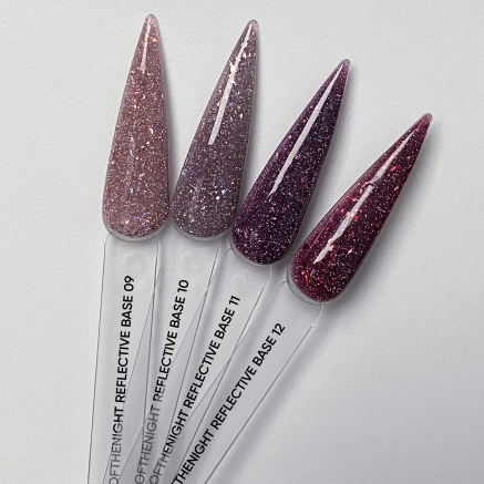 NAILSOFTHENIGHT Reflective base 10 — камуфлююча світловідбиваюча база з шимером, 10 мл