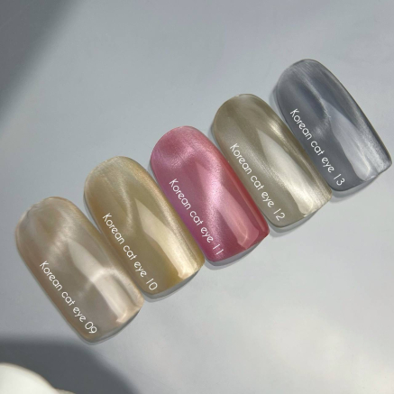 NAILSOFTHEDAY Korean cat eye 11 – рожевий гель-лак котяче око, 10 мл