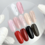 NAILSOFTHEDAY Color top 08 — насичений чорний топ без липкого шару для нігтів, 10 мл