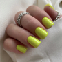 NAILSOFTHEDAY Gel polish Lemon особливий неоново-лимонний гель-лак, що перекривається в один шар, 10 мл