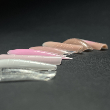 NAILSOFTHEDAY Dual Form Stiletto (Type 3) — верхні форми стилет/мигдаль для нігтів, 120 шт