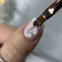 NAILSOFTHENIGHT Dream gel 01 — дизайн гель з неймовірними шестигранниками різного розміру та глітеру для нігтів, 5 гм