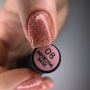 NAILSOFTHENIGHT Reflective base 08 камуфлююча світловідбиваюча база з шимером (персикова), 10 мл