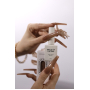SOLD OUT NAILSOFTHEDAY Color of the month February 2025 Mocha Mousse Vitrage — колір місяця напівпрозорий коричневий вітраж, що перекривається в один шар, 10 мл