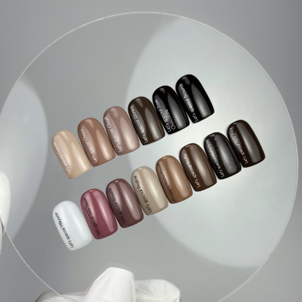 NAILSOFTHEDAY Gel polish Cocoa — молочно-коричневий гель–лак для нігтів, що перекриває в один шар, 10 мл
