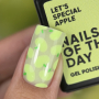 NAILSOFTHEDAY Gel polishl Apple — салатовий пастельний гель-лак для нігтів, що перекриває в один шар, 10 мл