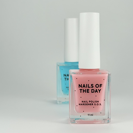 NAILSOFTHEDAY Nail Polish HARDENER S.O.S. — зміцнювач для нігтів з кальцієм, 11 мл