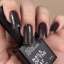 NAILSOFTHEDAY Gel polish Matterhorn — шоколадно коричневий з золотою поталлю гель-лак для нігтів, що перекриває в один шар, 10 мл