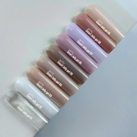 NAILSOFTHEDAY Smart Jelly gel 04 — бежевий будівельний гель желе для нігтів, 15 гм